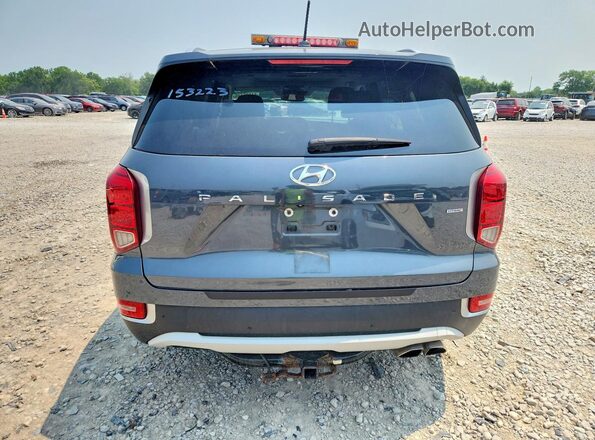 KM8R2DHE3MU187446 2021 HYUNDAI PALISADE Серый Вид сзади