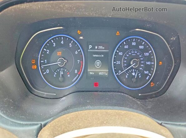 KM8R2DHE3MU187446 2021 HYUNDAI PALISADE Серый Вид щитка приборов