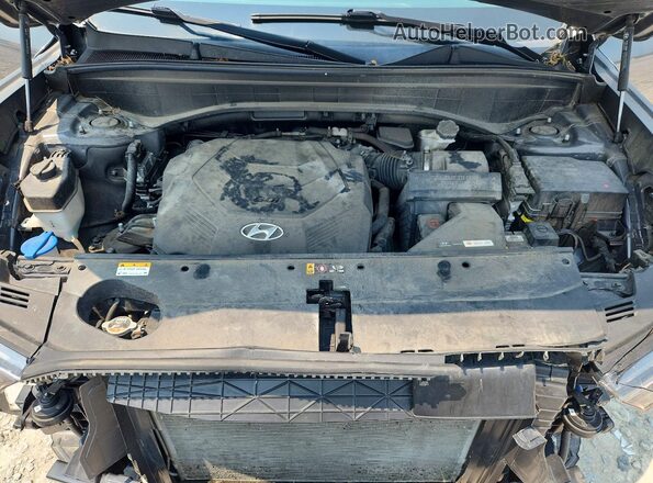 KM8R2DHE3MU187446 2021 HYUNDAI PALISADE Серый Вид подкапотного пространства