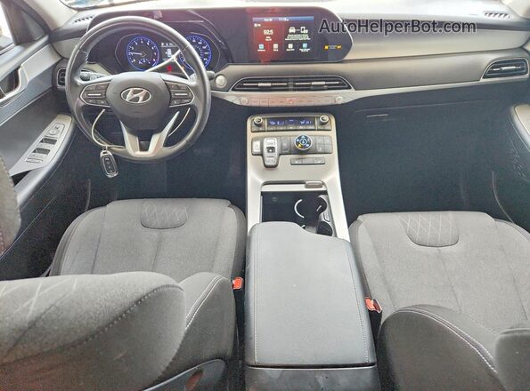 KM8R2DHE5LU050622 2020 HYUNDAI PALISADE Blue Widok deski rozdzielczej