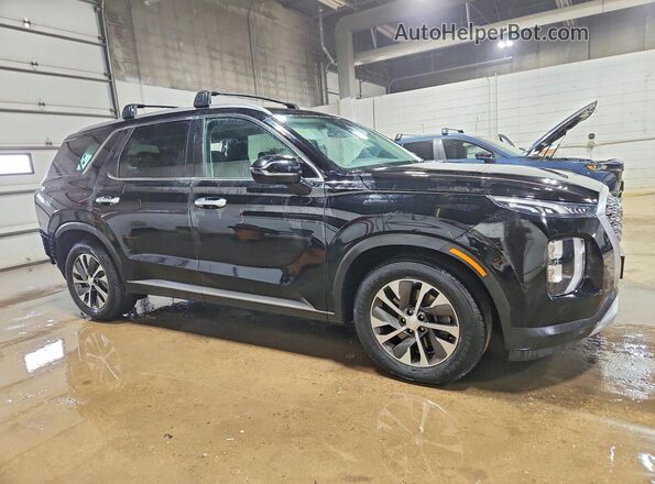 KM8R2DHE5LU102766 2020 HYUNDAI PALISADE Черный Передняя правая четверть
