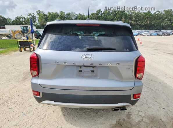 KM8R2DHE7LU052095 2020 HYUNDAI PALISADE Silver Հետևի տեսք