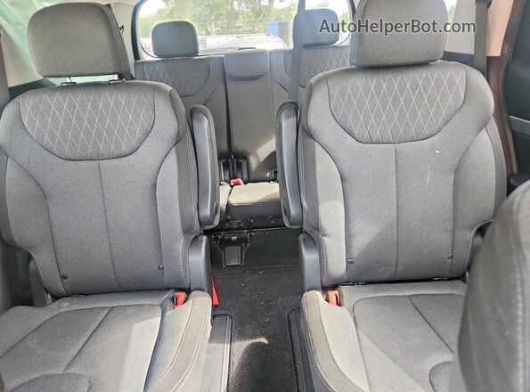 KM8R2DHE7LU052095 2020 HYUNDAI PALISADE Silver Հետևի նստատեղերի տեսք