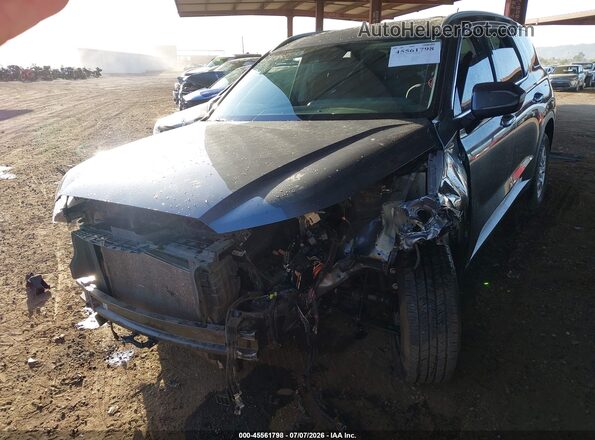 KM8R2DHE8MU313848 2021 HYUNDAI PALISADE Black წინა ხედი