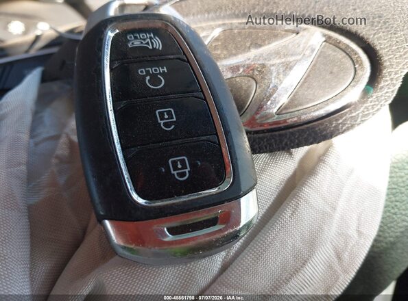 KM8R2DHE8MU313848 2021 HYUNDAI PALISADE Black წინა პანელის ხედი