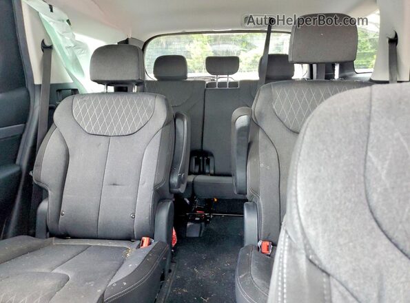 KM8R2DHE9MU261002 2021 HYUNDAI PALISADE White Vista de los asientos traseros