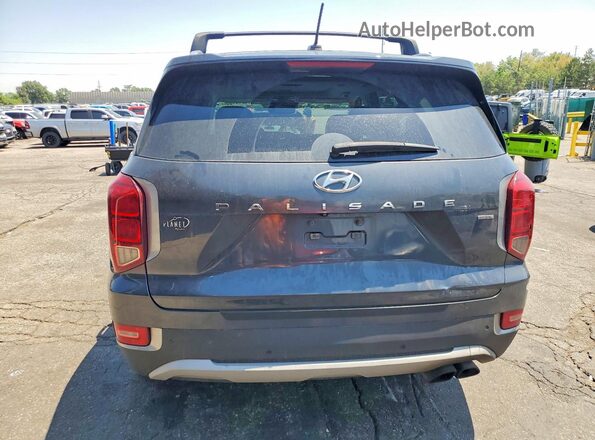 KM8R2DHEXLU068940 2020 HYUNDAI PALISADE Серый Вид сзади
