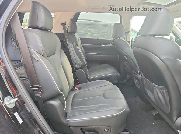 KM8R34GE8RU791435 2024 HYUNDAI PALISADE Черный Вид задней части салона