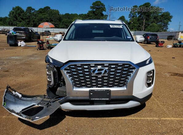 KM8R34HE0LU105457 2020 HYUNDAI PALISADE White Вид спереду