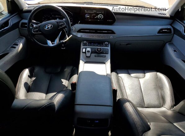 KM8R34HE0LU105457 2020 HYUNDAI PALISADE White Вид панелі приладів