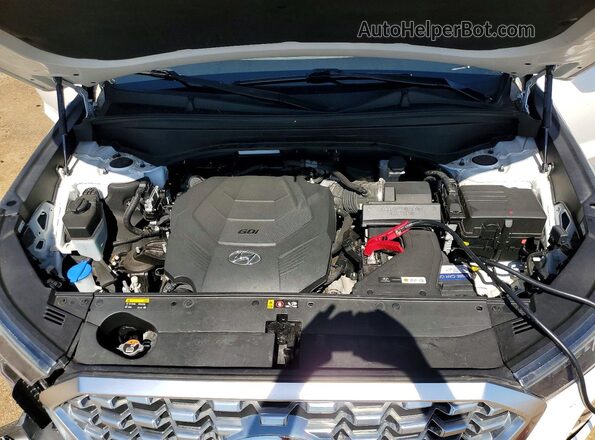 KM8R34HE0LU105457 2020 HYUNDAI PALISADE White Вид підкапотного простору