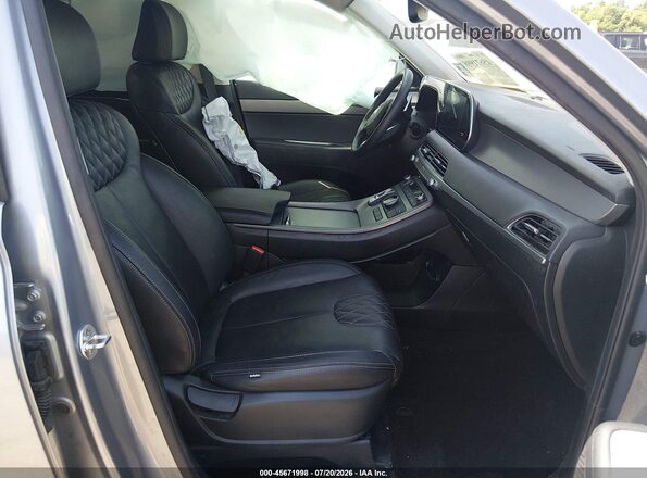 KM8R34HE0LU128401 2020 HYUNDAI PALISADE Silver Вид салону спереду
