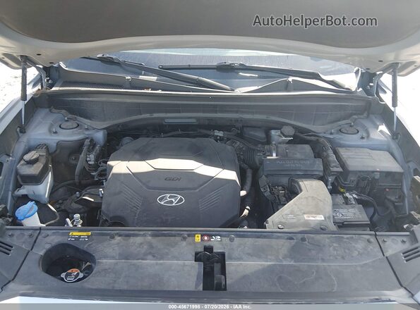 KM8R34HE0LU128401 2020 HYUNDAI PALISADE Silver Вид ззаду