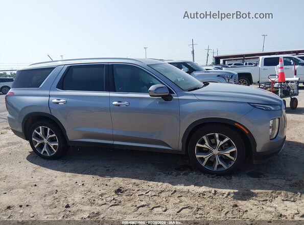 KM8R34HE0LU128401 2020 HYUNDAI PALISADE Silver Вид задньої частини салону