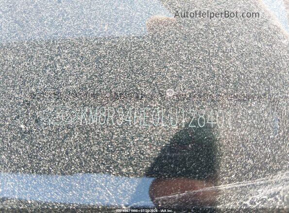 KM8R34HE0LU128401 2020 HYUNDAI PALISADE Silver Вид підкапотного простору