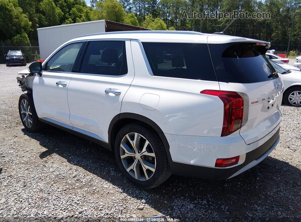 KM8R34HE1MU195803 2021 HYUNDAI PALISADE White Tył lewy