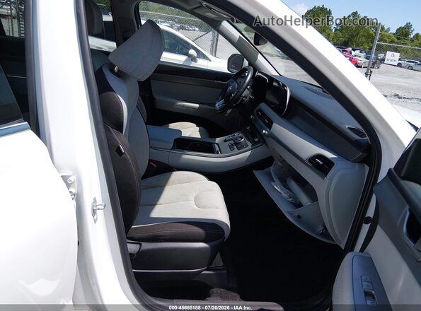 KM8R34HE1MU195803 2021 HYUNDAI PALISADE White Widok wnętrza z przodu