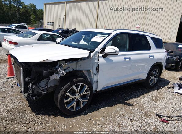 KM8R34HE1MU195803 2021 HYUNDAI PALISADE White Przód lewy
