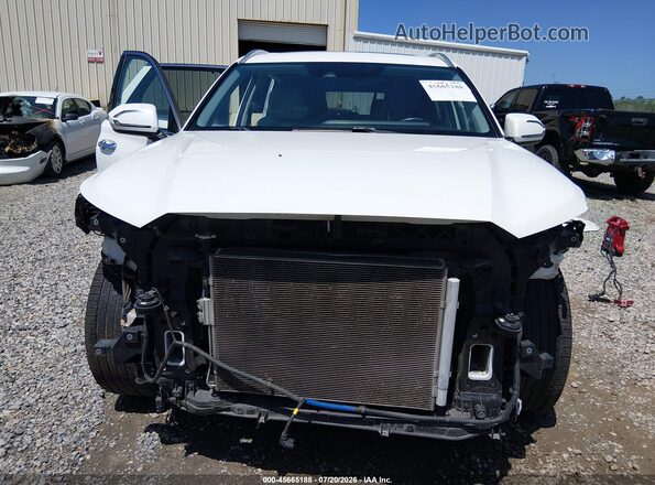 KM8R34HE1MU195803 2021 HYUNDAI PALISADE White Widok wnętrza z tyłu