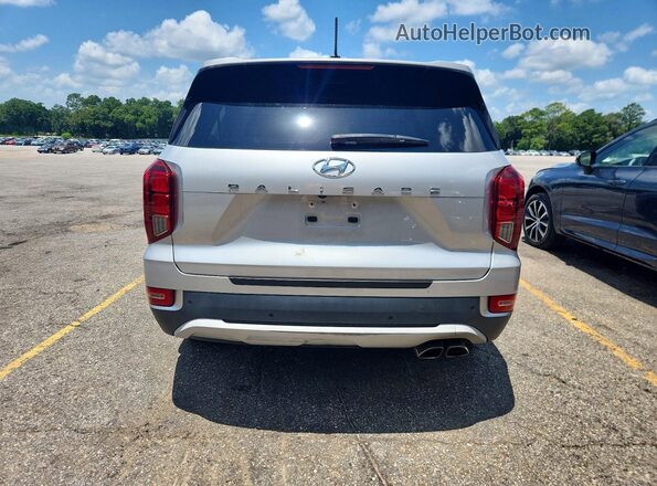 KM8R34HE1MU270385 2021 HYUNDAI PALISADE Silver Vista trasera