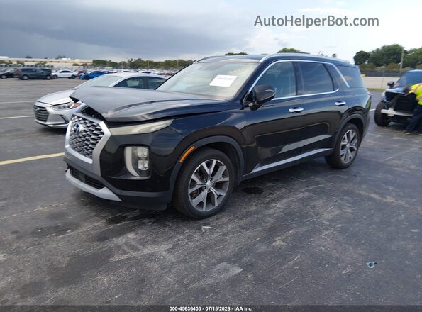 KM8R34HE4LU074827 2020 HYUNDAI PALISADE Black Front left
