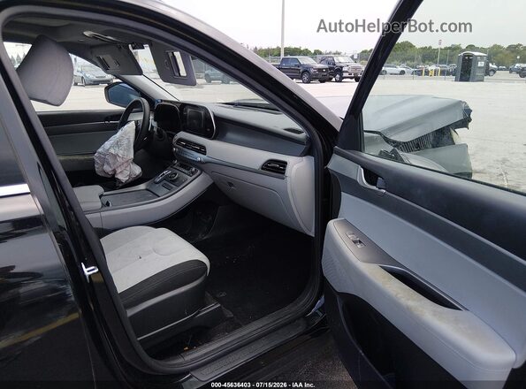 KM8R34HE4LU074827 2020 HYUNDAI PALISADE Black Front interior view