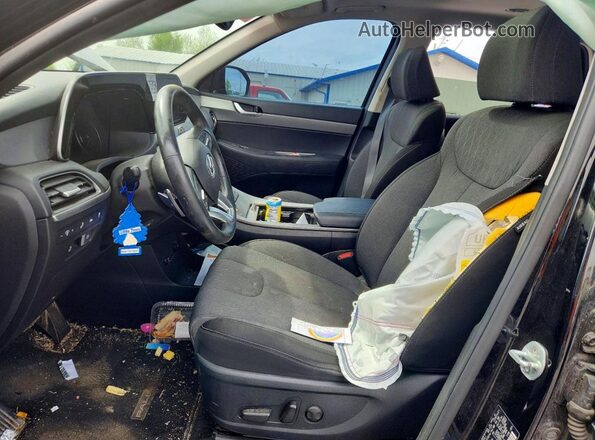 KM8R34HE6LU111828 2020 HYUNDAI PALISADE Black Front interior view