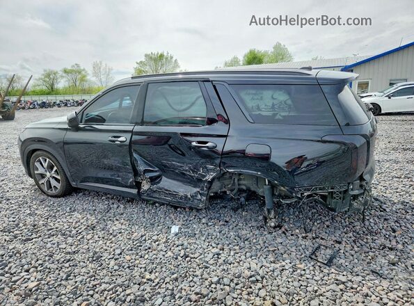 KM8R34HE6LU111828 2020 HYUNDAI PALISADE Black Rear left