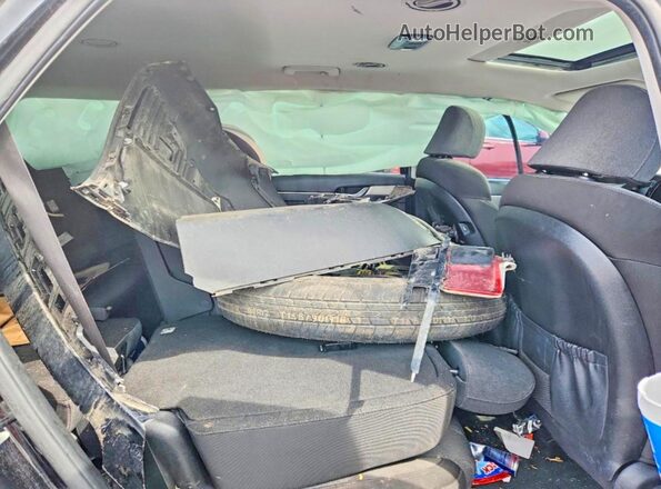 KM8R34HE6LU111828 2020 HYUNDAI PALISADE Black Rear seats view