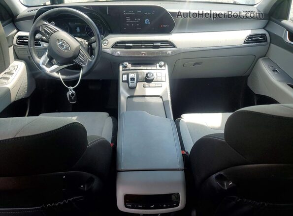 KM8R34HE6LU134445 2020 HYUNDAI PALISADE Угольный Вид панели приборов