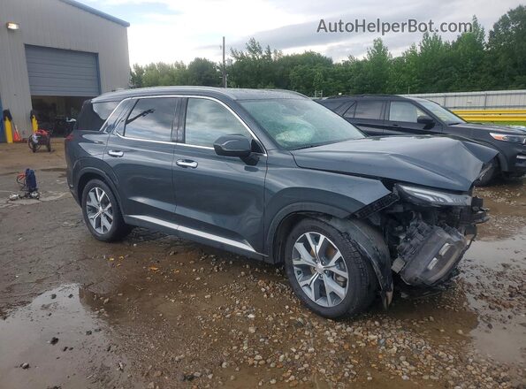 KM8R34HE7LU055804 2020 HYUNDAI PALISADE Gray Front right