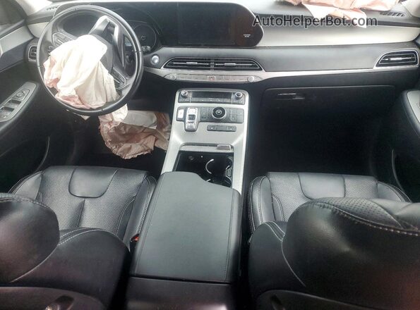 KM8R34HE7LU055804 2020 HYUNDAI PALISADE Gray Dashboard view