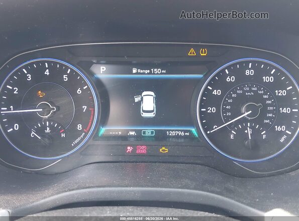 KM8R34HE7LU128251 2020 HYUNDAI PALISADE White Հետևի նստատեղերի տեսք