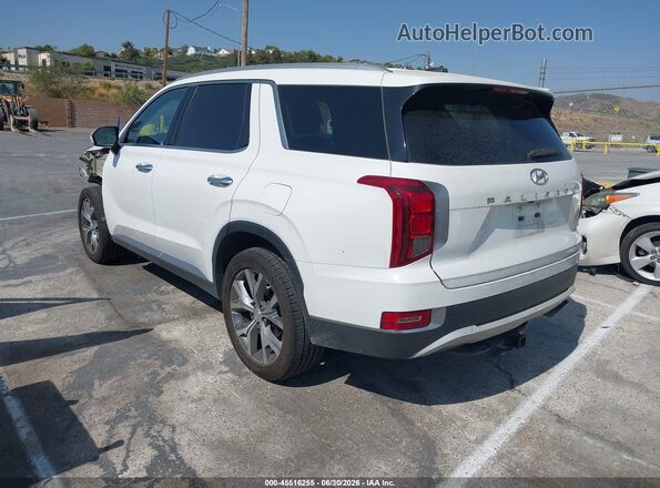 KM8R34HE7LU128251 2020 HYUNDAI PALISADE White Հետևի ձախ