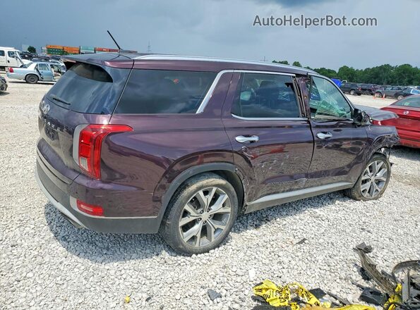 KM8R34HE7LU170662 2020 HYUNDAI PALISADE Maroon უკანა მარჯვენა