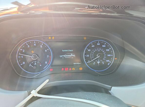 KM8R34HE7LU170712 2020 HYUNDAI PALISADE Black Vista del cuadro de instrumentos