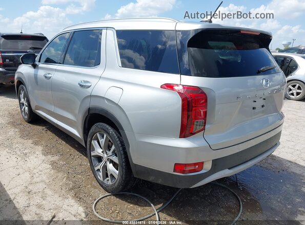 KM8R34HE7NU358018 2022 HYUNDAI PALISADE Silver Trasero izquierdo
