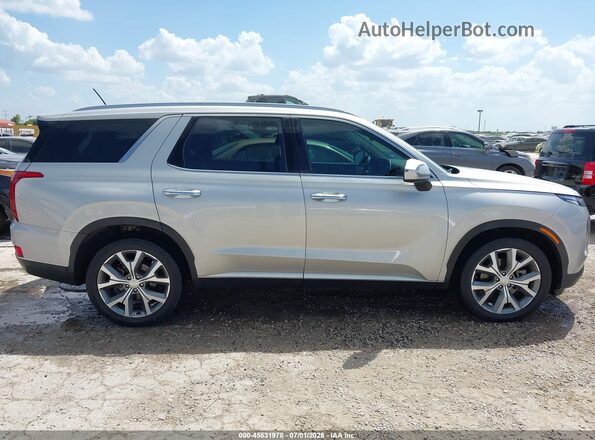 KM8R34HE7NU358018 2022 HYUNDAI PALISADE Silver Vista interior trasera