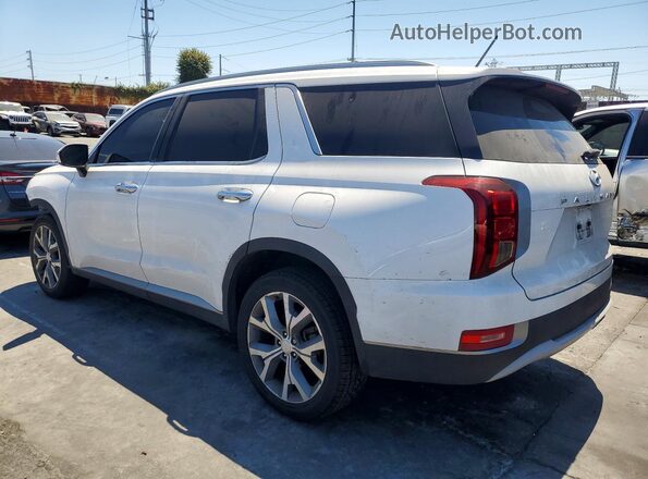 KM8R34HE8LU083661 2020 HYUNDAI PALISADE White უკანა მარცხენა