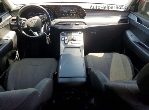 KM8R34HE8LU083661 2020 HYUNDAI PALISADE White წინა პანელის ხედი