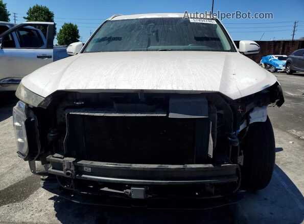 KM8R34HE8LU083661 2020 HYUNDAI PALISADE White წინა ხედი