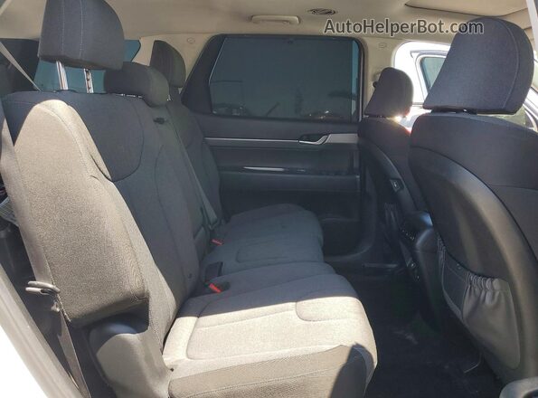 KM8R34HE8LU083661 2020 HYUNDAI PALISADE White უკანა სალონის ხედი