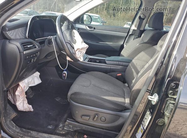 KM8R34HEXLU074976 2020 HYUNDAI PALISADE Black Widok wnętrza z przodu