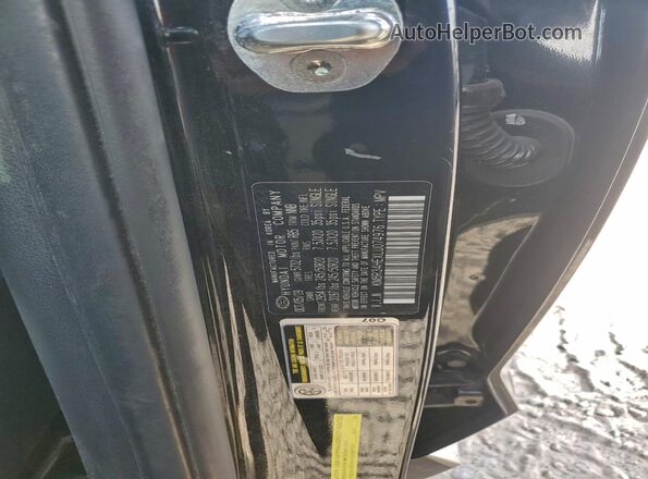 KM8R34HEXLU074976 2020 HYUNDAI PALISADE Black Widok naklejki z numerem VIN