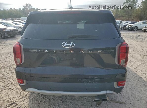 KM8R34HEXLU074976 2020 HYUNDAI PALISADE Black Widok z tyłu