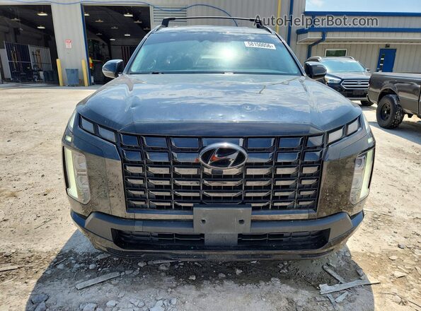 KM8R3DGE1PU489529 2023 HYUNDAI PALISADE Black Front view