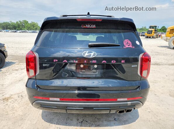 KM8R3DGE1PU489529 2023 HYUNDAI PALISADE Black Rear view