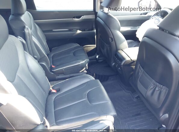 KM8R3DGE1PU512016 2023 HYUNDAI PALISADE Gray Vista de la etiqueta del VIN