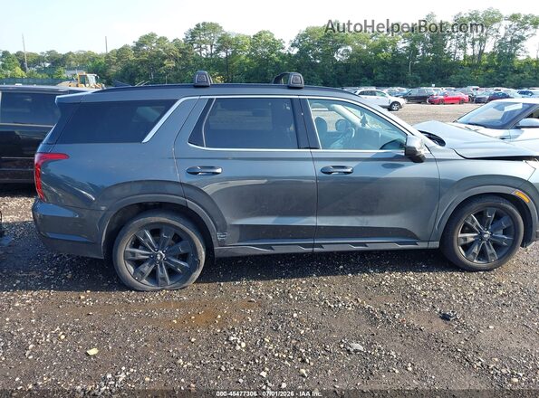 KM8R3DGE1PU512016 2023 HYUNDAI PALISADE Gray Vista interior trasera