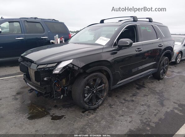 KM8R3DGE2PU542500 2023 HYUNDAI PALISADE Черный Передняя левая четверть